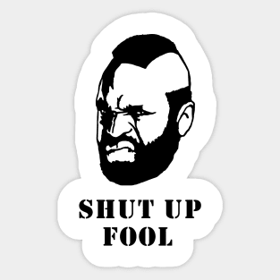 Mr T. Sticker